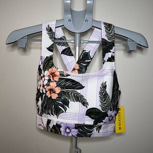 NWT Floral Sports Bra by EleVen by Venus Williams